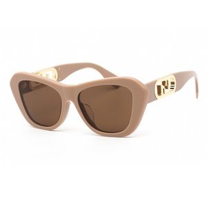 Fendi Tan Sunglasses with Gold Accents NIB